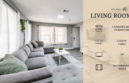 Comfy 5BR Holiday Home with Hot Tub, 10min from NGR Stadium - Foto 21