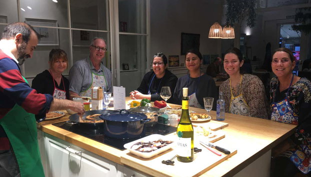 Clase de cocina gallega - Foto 3, Cocinando juntos