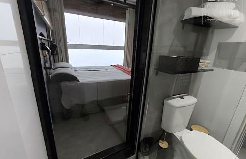 Apartamento Chalé da Ilha - Ar Cond e Super VISTA - Foto 29