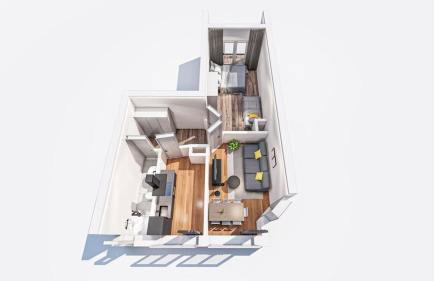 Schickes zwei Zimmer Apartment in Hamburg Barmbek - Foto 21