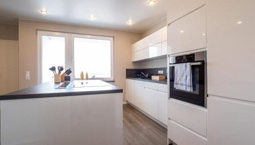 Design Apartment zentral für 6 in Andernach: Ausblick, WiFi, Küche - Foto 4