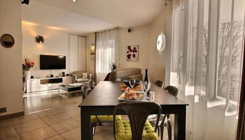 Lyon Superbe Appartement Parc Tête d'Or 95 M2 Clim Parking - Foto 4