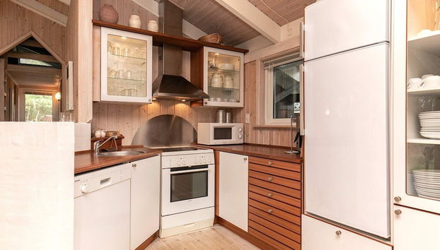 6 Person Holiday Home in Jerup - Foto 5, Cocina privada