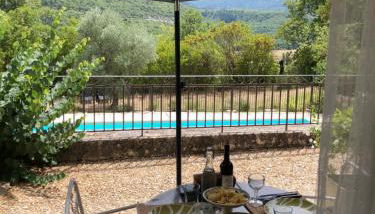 Luberon Provence Swimming pool Terrace View for 2 - Foto 4