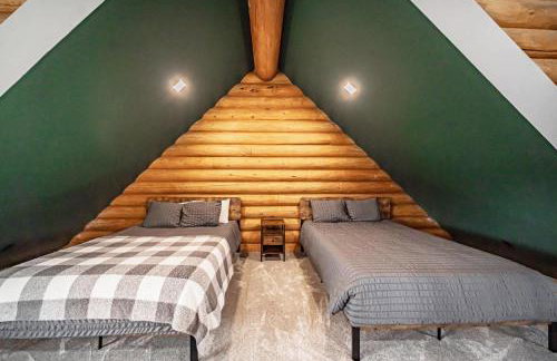 Luxe Teton View Log Cabin Hot Tub Large Groups - Foto 32