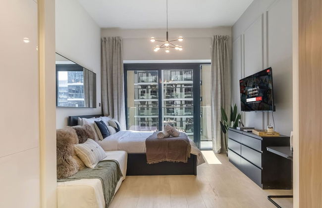 Elegant Studio w Balcony View Near Downtown Dubai - Foto 1