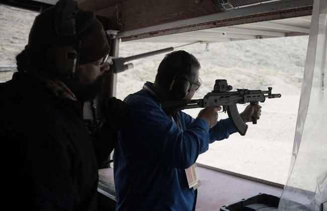 Stage de tir dans le désert de Las Vegas - Photo 4