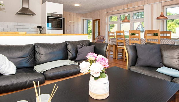 6 Person Holiday Home in Allingabro - Foto 5, Cocina privada