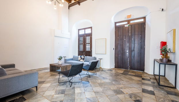 Sitzecke in der Lobby