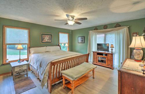 10-Acre Mountain Home Getaway with Fire Pit - Foto 18