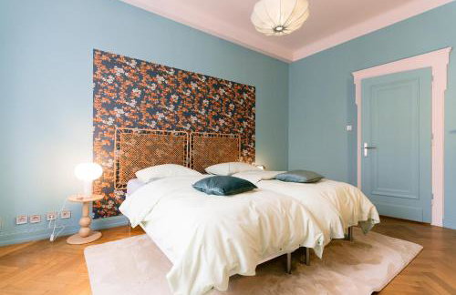 Grand 90m2 - 4 lits - Quartier Impérial - Gare 1 min - Photo 5