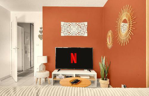 Le Montaigne - Climatisation, Parking Privé, Tramway et Airbus - Photo 13