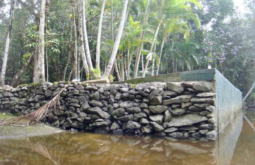 Casa Enorme para 12 pessoas, 4 suites e um fundo com 18mil metros de mata e um pier no rio que sai para o mar-Internet 100MB - Photo 47