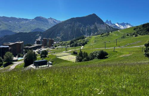 LE CORBIER Vue pistes Studio 5 personnes entièrement rénové et labellisé Qualité Hébergement Sybelles - Foto 37
