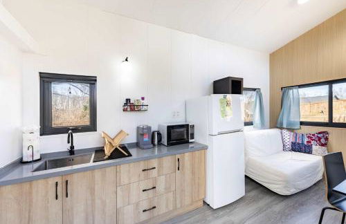 Unique Tinyhouse Retreat with BBQ Near Asheville - Foto 10