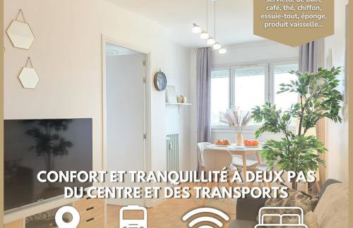Le Cornouaille - Central, Élégant & 5m Gare - Foto 1