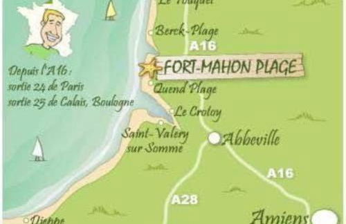 Studio DUNES de NALA avec balcon vue Dunes et latérale Mer pour 4 pers 100m plage wifi ménage compris - Foto 26