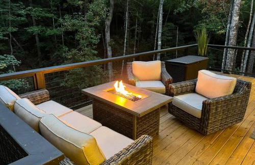 Modern Mountain Getaway with Hot Tub, Fire Pit - Foto 20