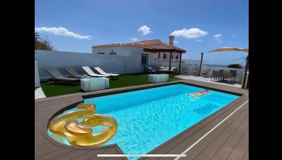 Private pool, parking, BBQ in the South of GC - Foto 1, sunbed