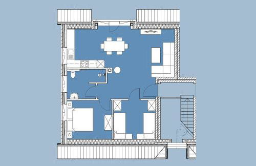 Vogelzug, Ferienwohnung für 4 Persoen - Erwachsene oder Kinder - in DE FEERJENHUSEN am Haubarg von Vollerwiek, Fertigstellung April 2020 - Foto 4