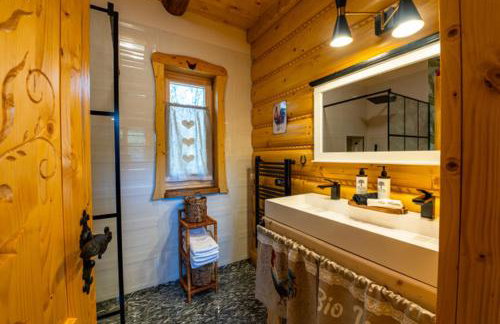 Pod Kogutem i Sową - Bio Wioska z domkami Premium w góralskim stylu VIP - Foto 75