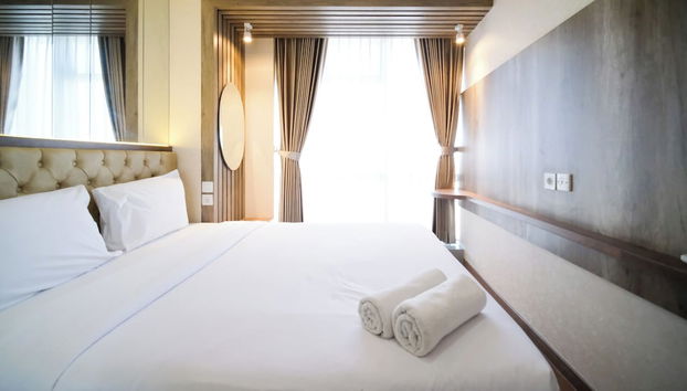 Nice And Comfortable Living 1Br At Grand Sungkono Lagoon Apartment - Foto 2, Habitación