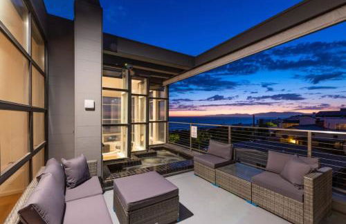Stunning Panoramic Ocean Views Penthouse Hot Tub - Foto 10