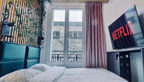 Calm & Cozy, 5 min Metro, 15 min Louvre, Champs Élysée - Foto 4