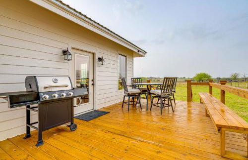 Furnished Deck and Views Rural Schulenburg Retreat - Foto 2