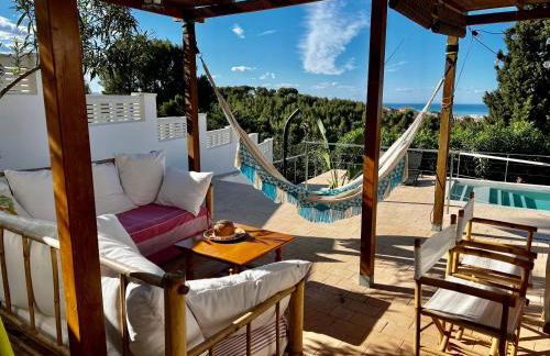 House with swimming pool and amazing sea and mountain views in Montgó, Denia - Photo 5