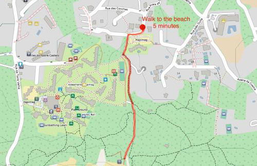 Beach villa Casa de Amanhã 450 mts to the beach with beautiful garden and heated saltwater pool - Foto 32