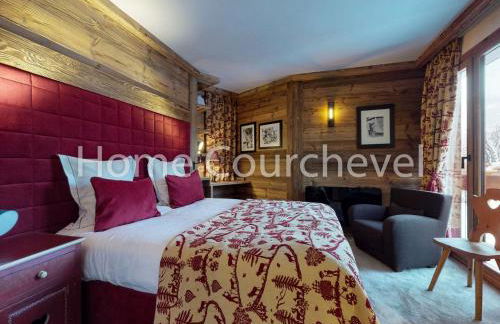 Courchevel 1850, 4 chambres, 8 pers, accès pistes, parking - FR-1-575-222 - Foto 12