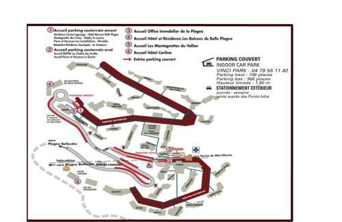 BELLE PLAGNE - Appartement 6 personnes sur les pistes - Foto 22