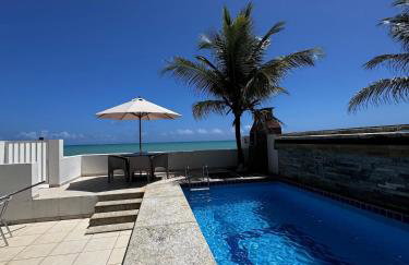 Ipioca beach, pe na area com vista incrível e piscina privativa - Foto 1