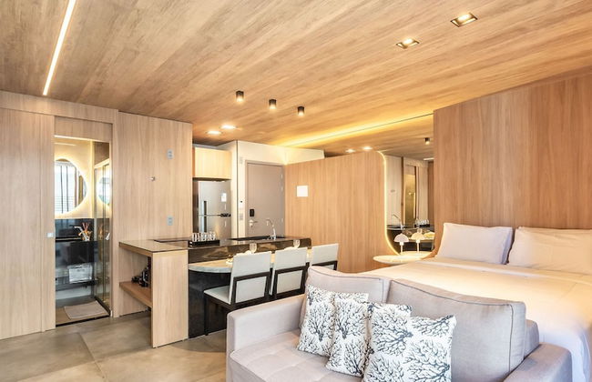 NWTs - Estúdios com Vista Lateral Mar - Photo 5