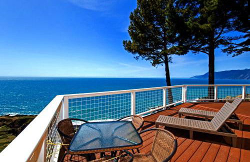 Gorgeous Oceanview, by OceanviewHotTubs Oceanfront! Shelter Cove, CA Tesla EV Station - Foto 7