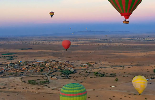 Giro in mongolfiera nel nord di Marrakech all'alba - Foto 1
