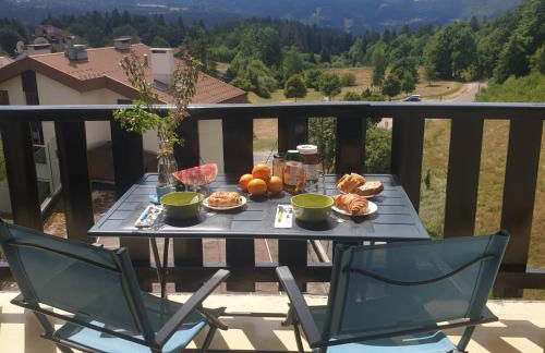 Confortable Studio de montagne avec loggia et jolie vue Les Rousses "Le Flocon des Cimes" Station de ski familiale Jura 39 - Foto 4