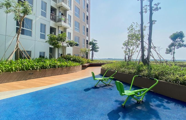 Relaxing Studio At 19Th Floor Tokyo Riverside Pik 2 Apartment - Foto 18