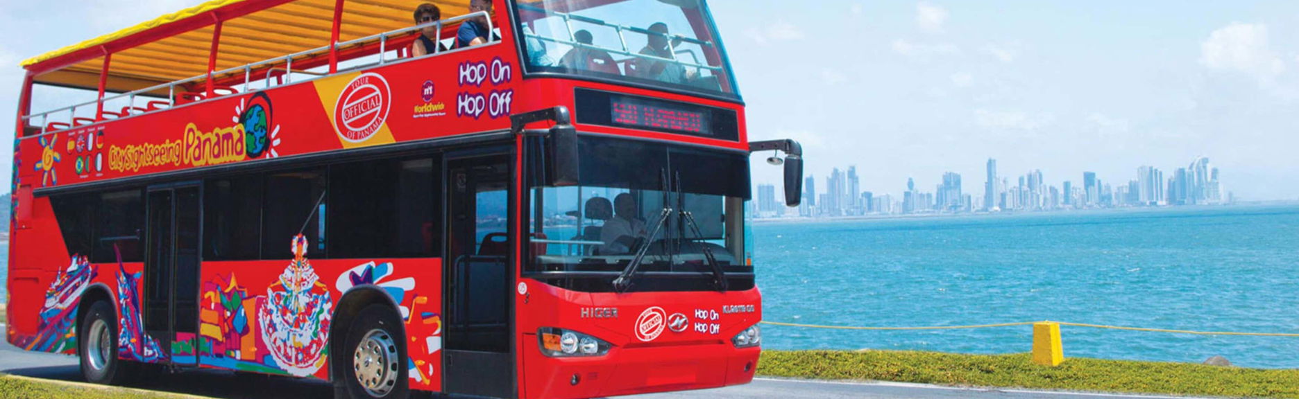 Ônibus turístico da Cidade do Panamá