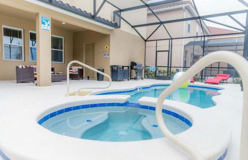 Marvelous Villa, South facing pool and hot tub, themed bedrooms near Disney - Foto 46