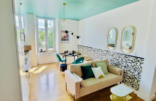 101 - Appartement élégant art déco près du centre ville - Foto 9