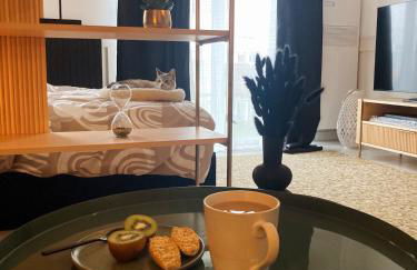 'L'Élégant' Studio Centre, Parking privé, Clim, Terrasse - Foto 14