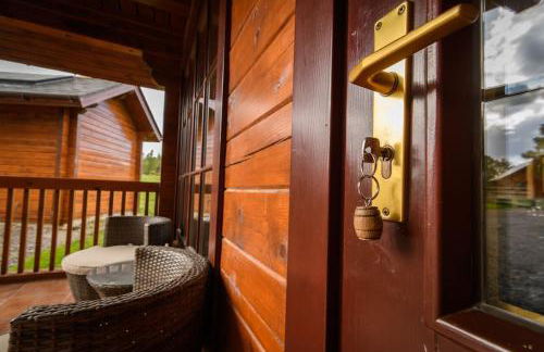 Norwegian Log Cabin The Roe Deer -sauna & hot tub - Foto 26