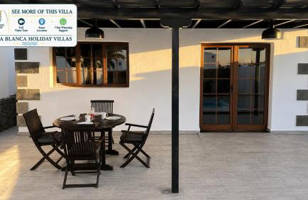Stunning Villa Arabella - Heated Pool - BBQ - Amazing Terrace - Playa Blanca - Foto 9