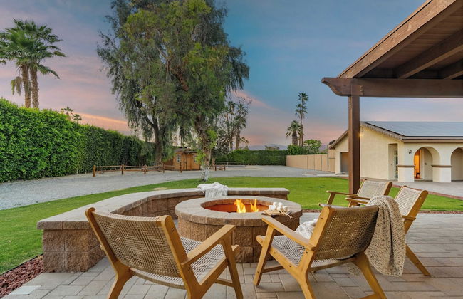 Pool, Sports Court, Game Garage, Fire Pit, & Casita Olivano Ranch by Avantstay - Foto 4