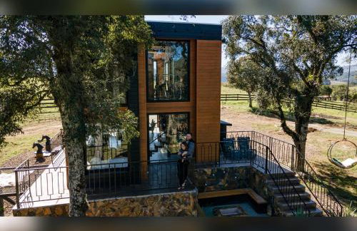 CABANA HORSES LA CONTEMPORANEA- vista ponto turístico Pedra Morro do Campestre -Asfalto até a Cabana - Photo 20