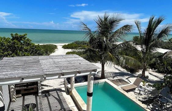 Entire House on the Seashore in Chicxulub Puerto, Yuc, Riviera Yucateca Mex - Foto 8