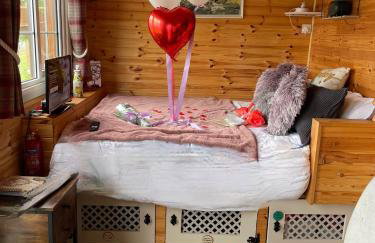 Cuddles & Bubbles Cozy Cabin with jacuzzi spa hot tub - Foto 36
