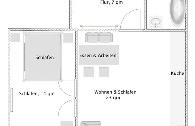 Schwerin City Apartment - Foto 51